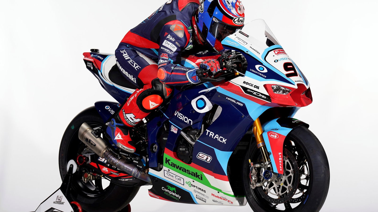 Leon Haslam - VisionTrack Kawasaki, 2022 BSB